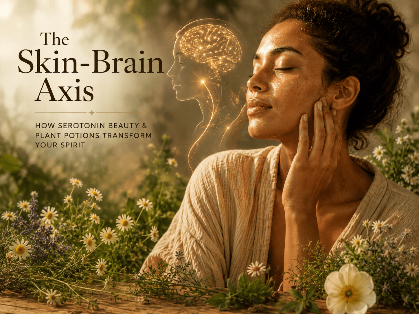 The Skin-Brain Axis: How Serotonin Beauty & Plant Potions Transform Your Spirit